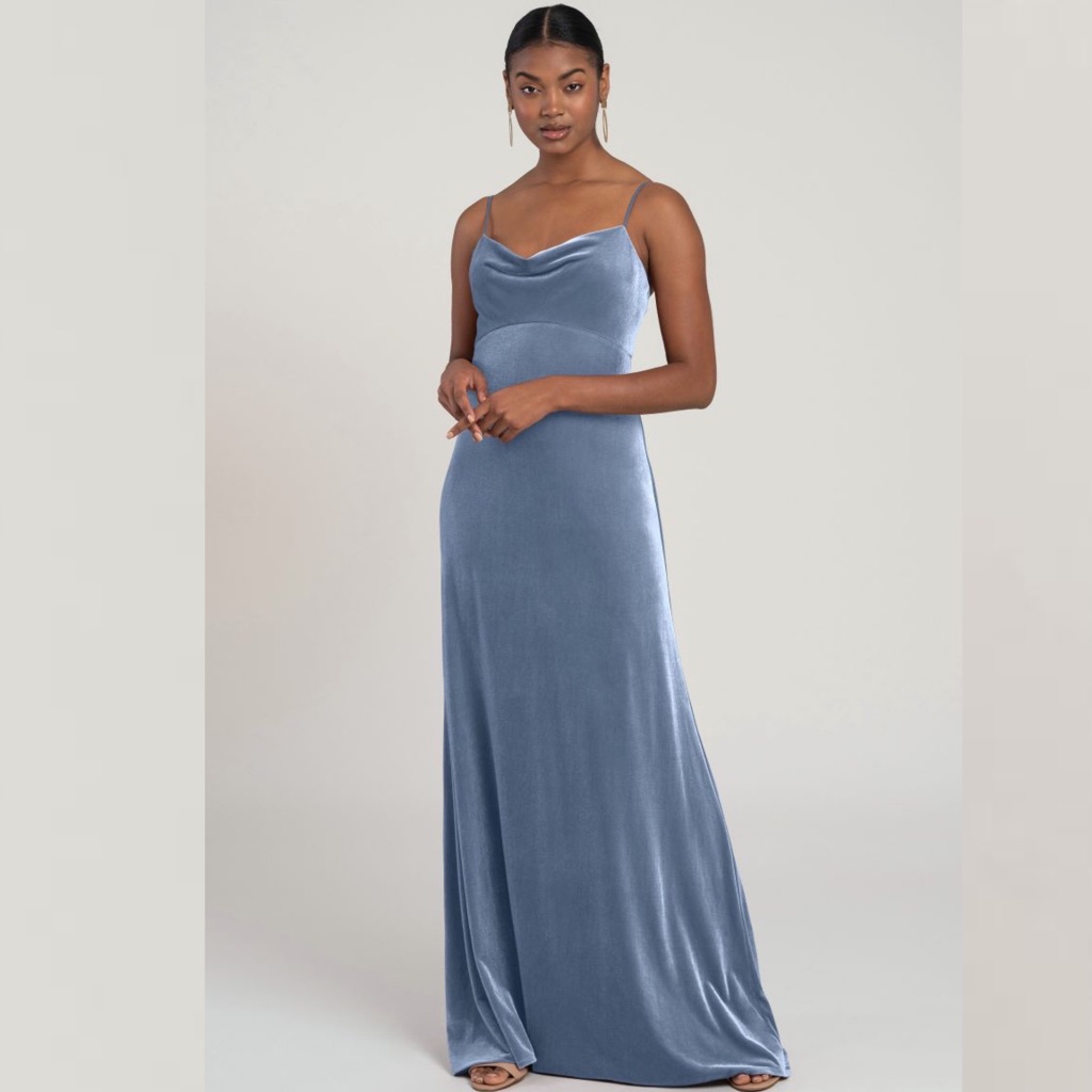 Bhldn X Jenny Yoo Sammi Velvet Dress